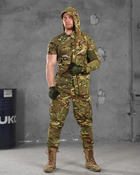Тактический военный полевой костюм Undertrac ( Китель + Футболка + Штаны ), Камуфляж: Мультикам, Размер: XS - изображение 1