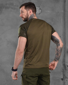 Армійська чоловіча футболка ARMY потовідвідна 3XL олива+мультикам (87169) - зображення 5