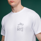 Футболка Basic Military T-Shirt. HMMWV. Cotton, белый. Размер S - изображение 3