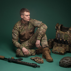 Тактичні військові штани Ukrarmor XT Combat Pants. Мультикам. Розмір XXXL - зображення 9
