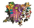 Puzzle drewniane Trefl Kolorowy kot 51.9 x 37.5 cm 1000 elementów (5900511201482) - obraz 2