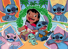 Zestaw puzzli Ravensburger Disney Stitch 26 x 36 cm 4 x 100 elementów (4005556057313) - obraz 5