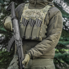 Подсумок M-Tac эластичный на 3 магазина Elite Laser Cut Ranger Green - изображение 8