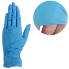 Перчатки нитриловые без талька Safe Touch Advanced Slim Blue размер М 100 шт (1175_TG_C) (0104305) - изображение 1