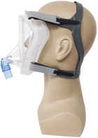 Сипап маска Xiamen полнолицевая - на все лицо - для СИПАП терапии - ИВЛ - неинвазивная вентиляция легких- L размер - изображение 3
