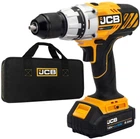 Дрель-шуруповерт аккумуляторная JCB 2.4 A, 45 Нм (JCB-18DD-2X-E)