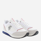 Жіночі кросівки U.S. Polo Assn uspfrisby004w-whi 40 Білі (8055197449738) - зображення 2