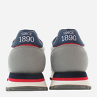 Sneakersy męskie do kostki U.S. Polo Assn uspjustin001m-whi 43 Wielokolorowe (8055197454206) - obraz 4