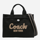 Сумка шопер жіноча тканинна Coach coachcp158-lhblk Чорна (196395138913) - зображення 1