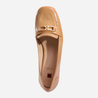 Loafersy damskie skórzane Hogl hog7104315-1500 42 Brązowe (9010849087668) - obraz 4