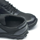 Тактичні кросівки літні PAV 304 чорні шкіряні прошиті 44 - зображення 8