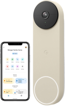 Дверний дзвінок Google Nest Doorbell Linen (GA03013-US) - зображення 2
