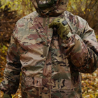 Тактичний водозахисний дощовик костюм комплект куртка та штани з чохлом розмір M мультикам - зображення 6