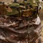 Тактический водозащитный дождевик костюм комплект куртка и брюки с чехлом размер XL пиксель - изображение 7
