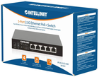 Комутатор Intellinet 5-Port 2.5G Ethernet PoE+ (766623561921) - зображення 6