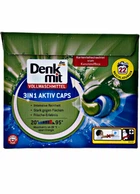 Капсули для прання білих речей Denkmit Vollwaschmittel 3in1 Aktiv Caps 22шт