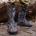 Тактические военные водоталкивающие бахилы для защиты от дождя гамаши на обувь Камуфляж L (42-45 размер) - изображение 1