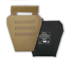 Універсальна сумка-захист паху (напашник-фартух) з балістичним пакетом 1 клас захисту Militex cordura Койот - зображення 1