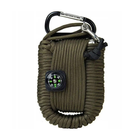 Набор выживания PARACORD SURVIVAL KIT LARGE Olive - изображение 1