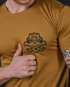 Тактическая потоотводящая футболка odin panotos кайот M - изображение 8