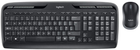 Комплект бездротовий Logitech MK330 Wireless Black (920-003986) - зображення 1