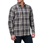 Рубашка тактическая 5.11 Tactical Igor Plaid Long Sleeve Shirt M Black Plaid 2 - изображение 1