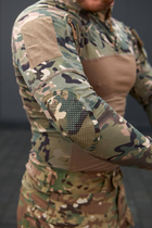 Тактична бойова потовідвідна сорочка Tactical Series Multicam мультикам L - зображення 6