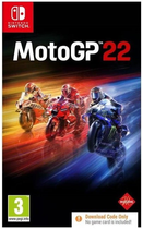 Гра Nintendo Switch Moto GP 22 Code in a Box (Картридж) (8057168505382) - зображення 1