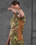 Тактична чоловіча потовідвідна футболка 7.62 Tactical M мультикам (87551) - зображення 4