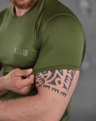 Компресійна чоловіча футболка 5.11 Tactical XL оліва (87433) - зображення 4