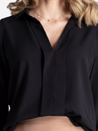 Bluzka damska z długim rękawem Figl M621 XL Czarna (5902194359047) - obraz 5