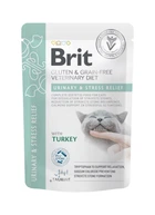 Влажный корм Brit VD Urinary and Stress Relief с индейкой 85 г