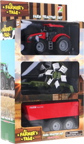 Traktor Ramiz Farm Tractor Set do przewracania siana z wywrotką (5903864950090) - obraz 1