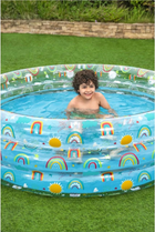 Надувний дитячий басейн Bestway Rainbow Splash 170 x 53 см (6941607345399) - зображення 7