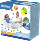 Надувний басейн для дітей Bestway 2 in 1 з м'ячиками 91 x 20 см Блакитний (5903864940619) - зображення 8