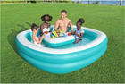 Надувний сімейний басейн Bestway з плаваючим столиком 218 x 218 x 48 см (6941607348765) - зображення 3