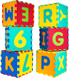 Розвиваючий килимок Ramiz Removable Numbers Letters Folding Figures 36 елементів (5903864958447) - зображення 1