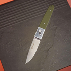 Нож складний с клипсой Ganzo G7211-GR зеленый - изображение 8