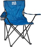 Кемпинговый раскладной стул с подлокотниками SKIF Outdoor Comfort синий