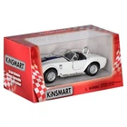 Детская коллекционная машинка SHELBY COBRA KT5322W инерционная (Белый)