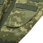 Універсальна сумка-захист паху (напашник) потрійний з балістичним пакетом 1 клас захисту Militex cordura Піксель - зображення 9