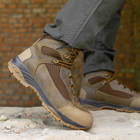Берцы летние тактические ботинки Stimul Титан койот кожаные сетка 42 - изображение 7