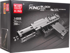 Klocki konstrukcyjne Mould King Glock Pistol Shooting Function Firing Rubber Bands 288 elementy (5903864956610) - obraz 7