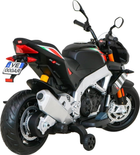 Електромотоцикл Ramiz Aprilia Tuono V4 Чорний (5903864913996) - зображення 9