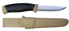 Туристический нож Morakniv Companion Desert нержавеющая сталь, клинок 104мм, нож 219мм, 2,5мм, 118г, ножны - изображение 2