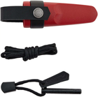 Туристический маленький нож с огнивом Morakniv Eldris Red Neck knife 12630 - изображение 5