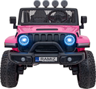 Електромобіль Ramiz Off-Road 3.0 Рожевий (5903864941289) - зображення 4