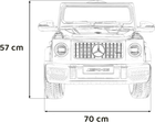 Електромобіль Ramiz Mercedes AMG G63 Білий (5903864955453) - зображення 2