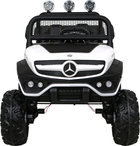 Електромобіль Ramiz Jeep Mercedes Benz Unimog Білий (5903864914856) - зображення 3