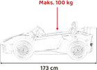 Samochód elektryczny Ramiz Lamborghini Aventador SV Szary (5903864943030) - obraz 2